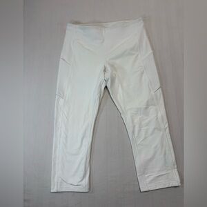 Lululemon White Cropped Leggings – Size 10